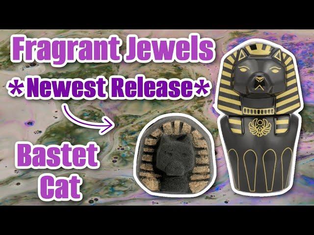 Bastet Cat - Egyptian Goddess Candle & Bath Bomb from Fragrant Jewels