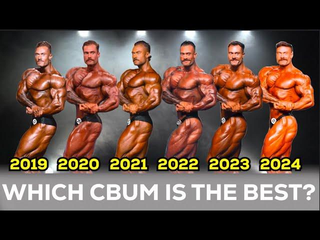 Worst to Best: All of Chris Bumstead’s *Olympia Winning* Versions Ranked