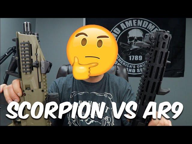CZ Scorpion vs AR9 - Which One Would You Choose??