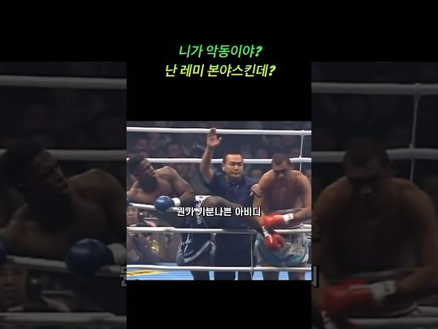 악동이야? 난 레미 본야스키야, #mma #pride #k1