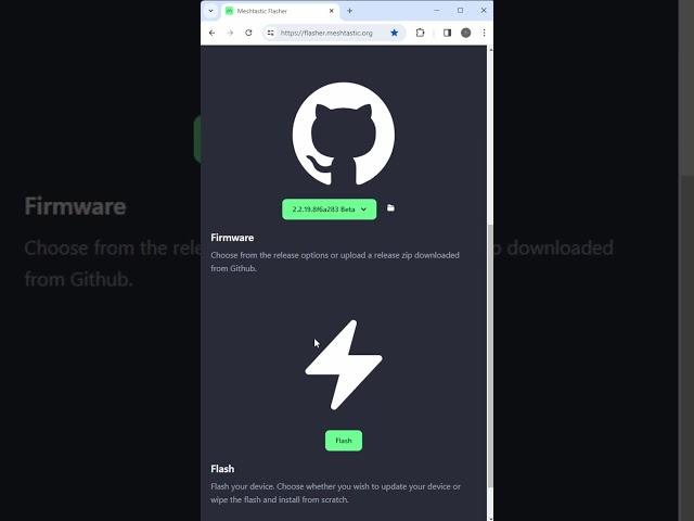 Install Meshtastic from Web Browser - Setup Node with Meshtastic Flasher #meshtastic #comms #tech