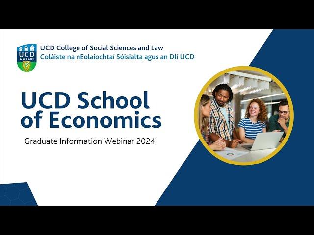 UCD School of Economics, Taught Graduate Courses 2024