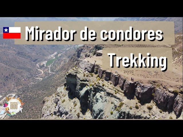 Mirador de cóndores cajon del Maipo| Trekking | Chile | 4K