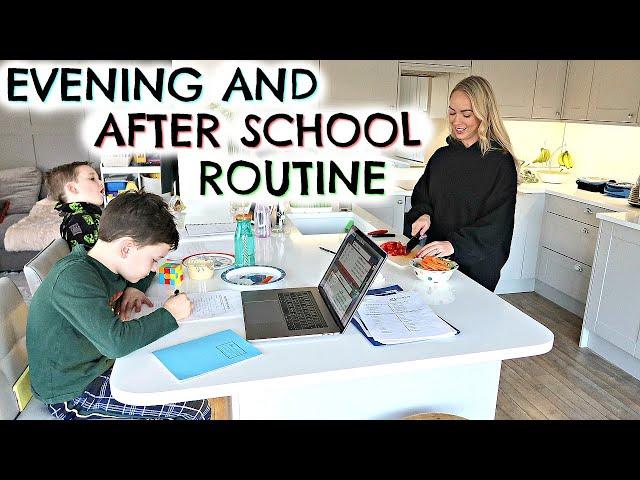 *NEW*  EVENING ROUTINE WITH 3 KIDS  |  AFTER SCHOOL ROUTINE  | EMILY NORRIS