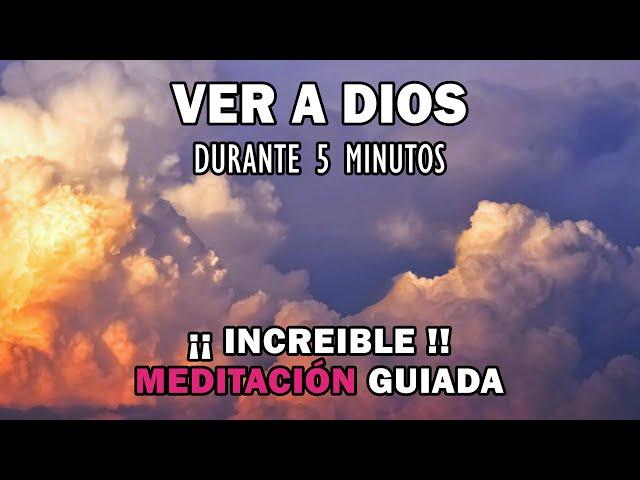 See God and Talk to Him for 5 minutes, GUIDED MEDITATION, the source of inspiration.