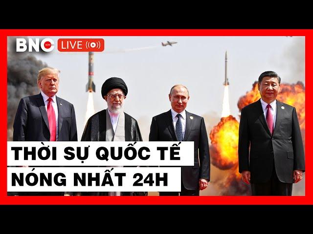 TRỰC TIẾP: Thời sự Quốc tế 22/6: Iran muốn Israel thành bình địa, vạn tên lửa sẵn sàng | BNC Now