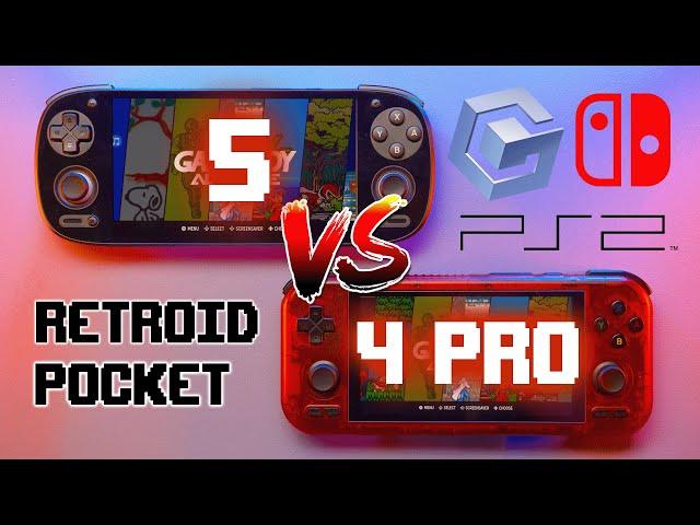 Retroid Pocket 5 vs 4 Pro: In-Depth Performance Testing, who Wins?