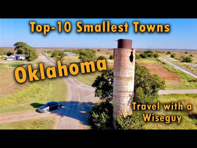 10 SMALLEST Towns in OKLAHOMA