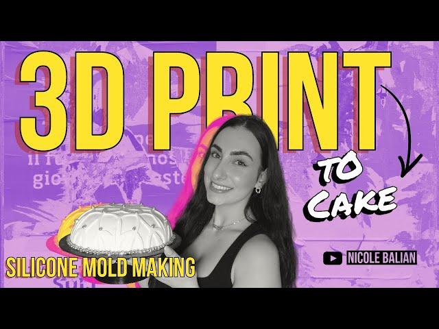 Using 3D Printing to Shape Perfect Cake Molds | Silicone Mold Making