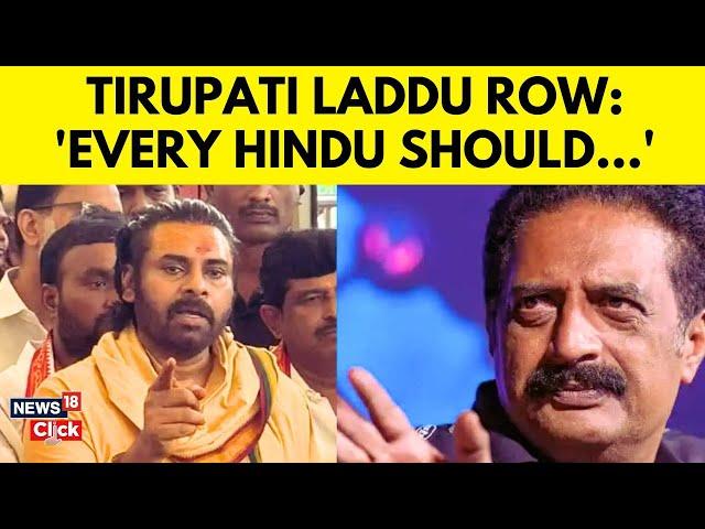 Pawan Kalyan vs Prakash Raj: Heated Tirupati Laddu Row Sparks Social Media Clash | Explained-N18V