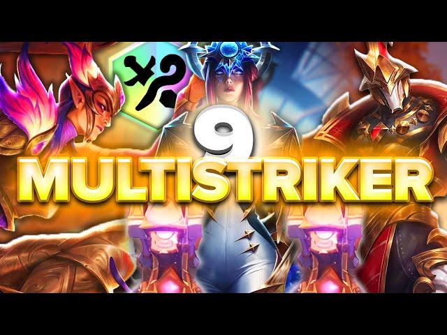 The *IMPOSSIBLE* Game ft. 9 Multistriker!!! | Teamfight Tactics Set 12 Ranked