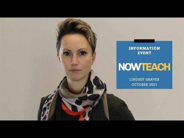 Now Teach Information Event