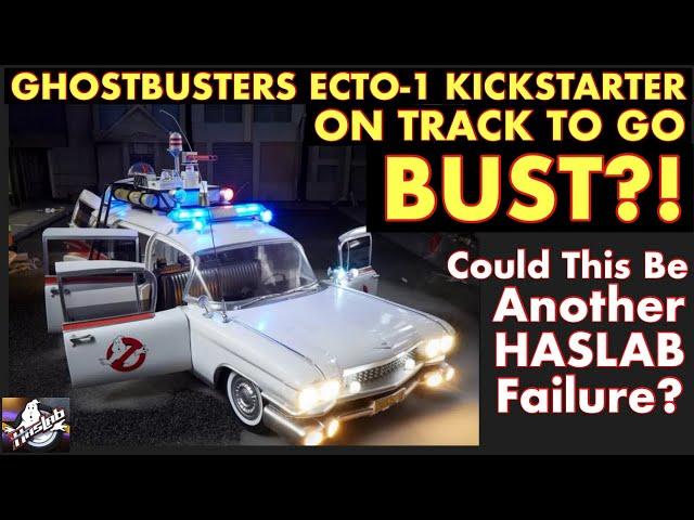 GHOSTBUSTERS ECTO-1 KICKSTARTER ON TRACK TO GO BUST? Could This Be Another Haslab Failure?