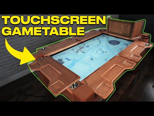 The Arena - AMAZING Touchscreen Game Table !!