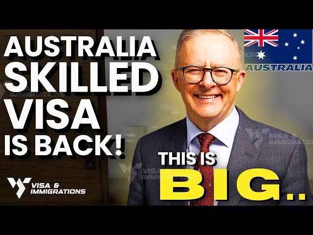 Australia is Open Once Again For Skilled Visas ~ Australia Immigration News 2024