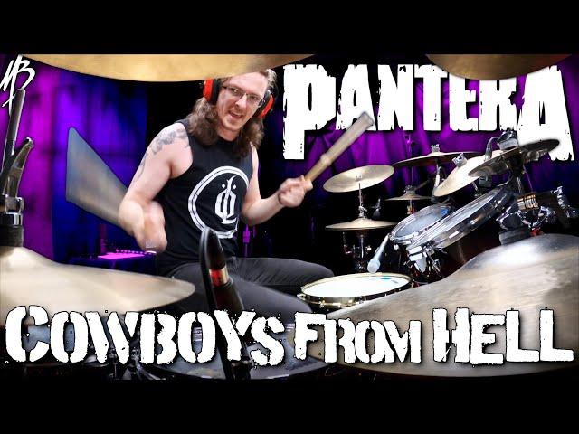 Pantera - Cowboys From Hell - Drum Cover | MBDrums