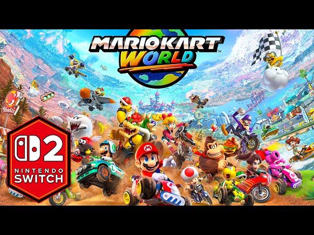 Mario Kart World Nintendo Switch 2 Gameplay Review