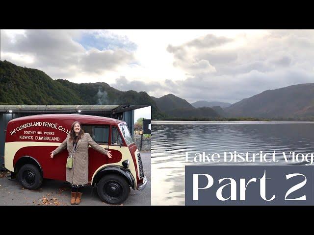 Autumn Lake District Vlog 2021 Part 2 | Pencil Museum, Derwentwater, And Self Drive Boat