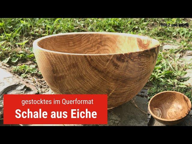 Eiche drechseln und Risse im Holz? Kein Problem