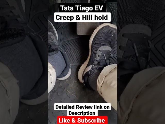 Tata Tiago EV Creep & Hill hold #tata #tiagoev #youtubeshorts #shortsfeed #shorts #short #viral#car