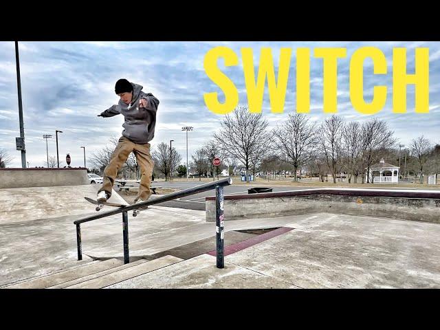 Today I skate SWITCH!