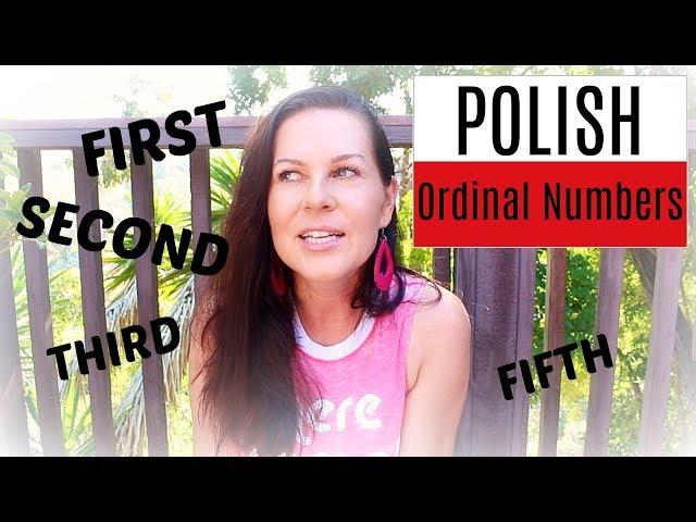 POLISH // How to count + Ordinal Numbers ( First , Second , Third ...Fifth ...) // ItsEwelina