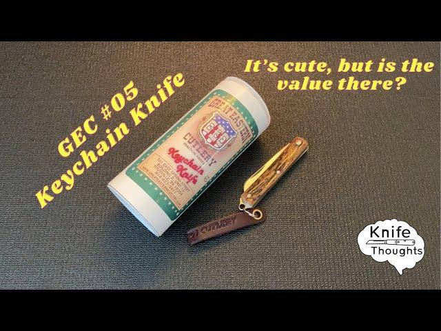 Great Eastern Cutlery #05 Keychain Knife in Stag with Sheepfoot Blade Review