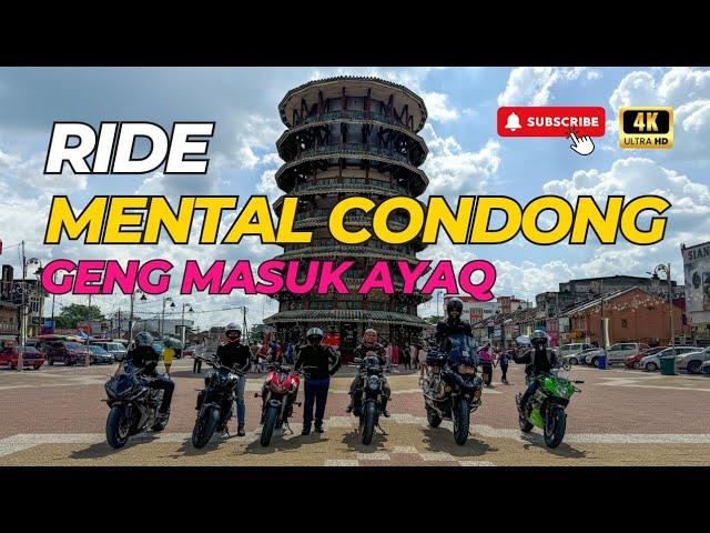 Ride Geng Masuk Ayaq | 4K POV | Pure Austin Racing GP1R Sound | Huru Hara Telun Intan