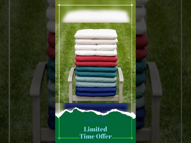 DTY Outdoor Living Leadville Chair Cushions, Set of 2