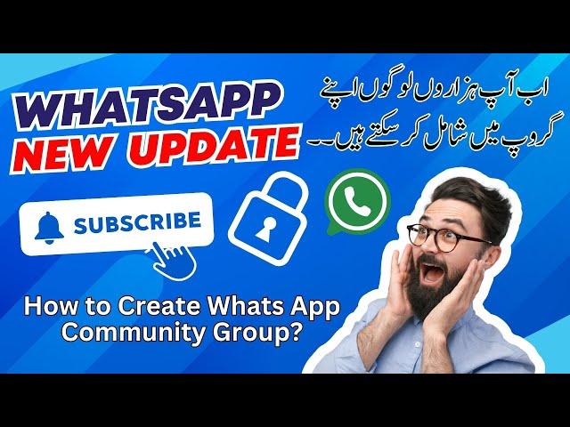 How to Create Whats App / Whatsapp Community Group ? Whatsapp New Update