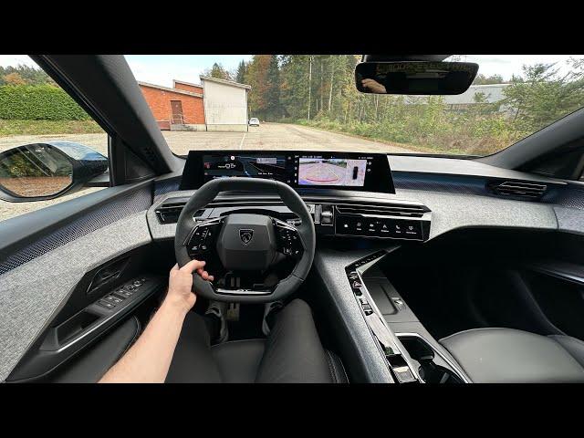 New Peugeot 5008 Electric Test Drive POV