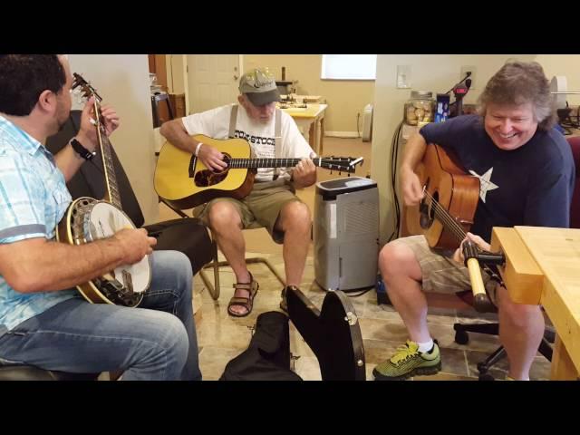 Earl's Breakdown. Earl Scruggs Banjo cover at Rick Hayes Guitar and Mandolin shop.