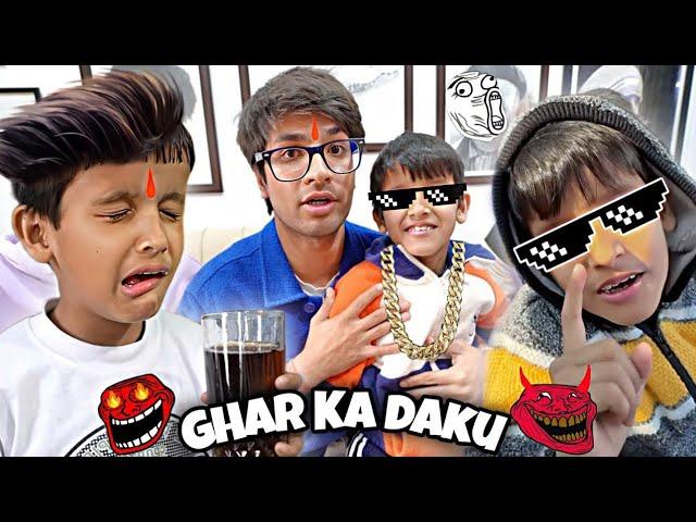 GHAR KA DAKU  KUNALI JOSHI || AKELA MARD || Sourav Joshi vlogs