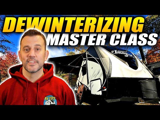 Dewinterize & Sanitize Your RV Water System: A Complete RV Dewinterizing Guide!