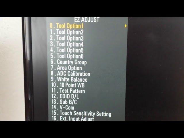 LG TV Hidden Secret Service Menu/Mode with your Smartphone