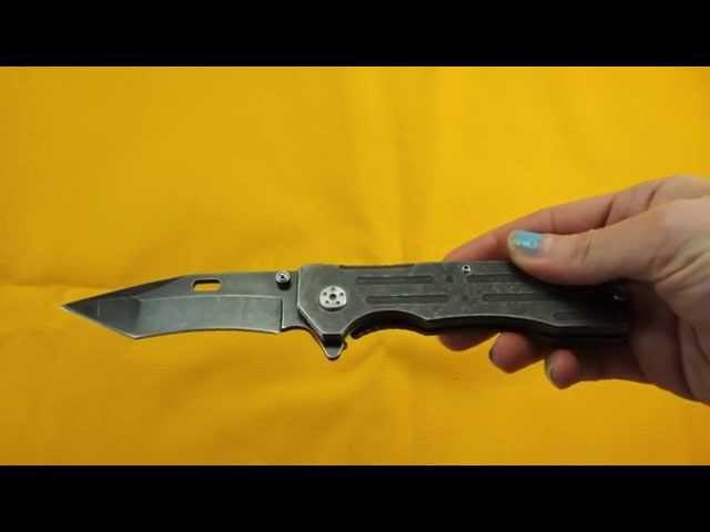 Kershaw Lifter Blackwash 1302BW - video demo