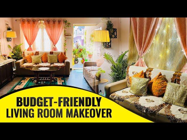 Living Room Makeover 2023 Part 2|DIY Living Room Decor Ideas|EID Decoration 2023