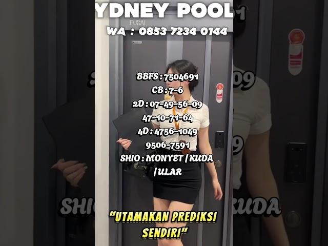 PREDIKSI SIDNEY SABTU 29 JUNI 2024 | BOCORAN SIDNEY HARI INI