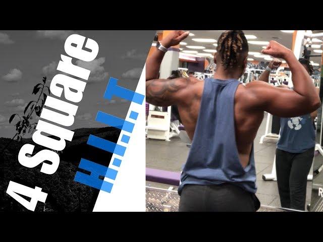 Cam's 4 Square HIIT Routine | 15 Min Home or Gym  Workout for Fat Loss & Calf Building