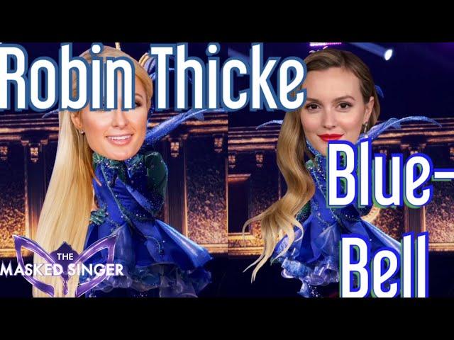 Robin Thinks Bluebell Could Be Paris Hilton or Leighton Meester/The Masked Singer USA Season 12 Ep.4