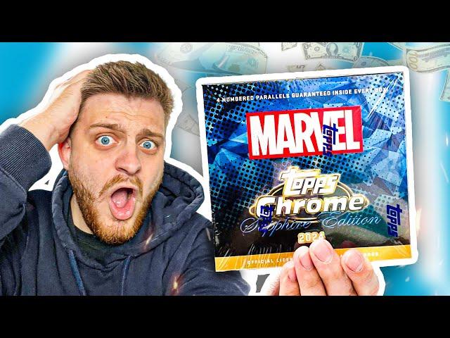 The *MOST EXPENSIVE* TOPPS SAPPHIRE BOX I have EVER OPENED!! (Marvel Chrome Sapphire Edition!)