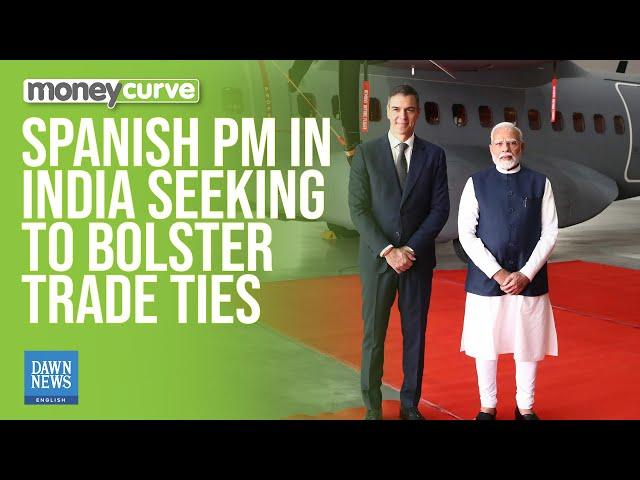 Spanish PM in India Seeking to Bolster Trade Ties | Dawn News English