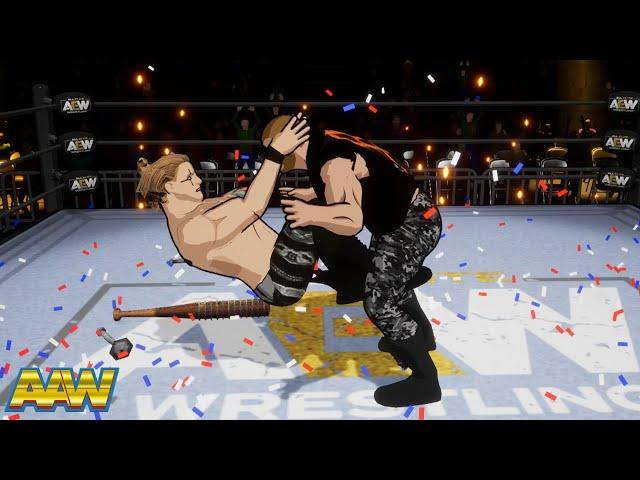 New PS4/XB1 Wrestling Game! AAW PS4: Chris Jericho vs Jon Moxley (Action Arcade Wrestling)