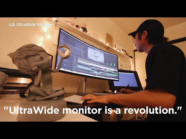 LG UltraWide™ | Why Former Pixar Animator Fell in Love with LG UltraWide Monitor | LG