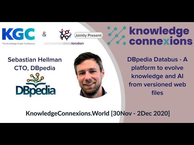 DBpedia Databus: A platform to evolve knowledge and AI from versioned web files | KnowCon2020