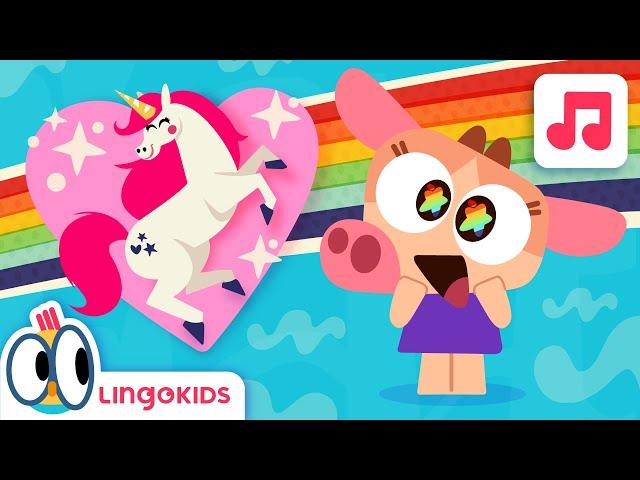 My UNICORN SONG  Color song for Kids | Lingokids