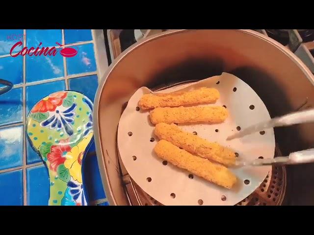 Ellen K Makes Air-Fried Mozzarella Sticks | KOST Cocina