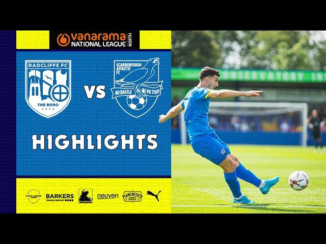 RFC | Radcliffe FC vs Scarborough Athletic - Highlights