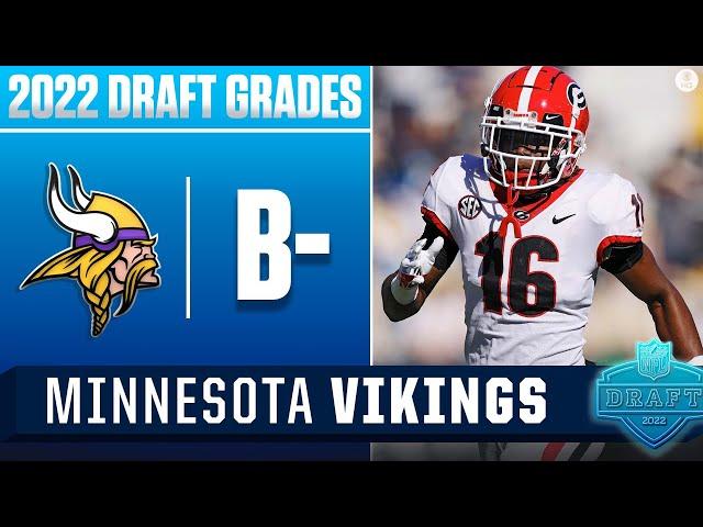 2022 NFL Draft: Minnesota Vikings Overall Draft Grade I CBS Sports HQ