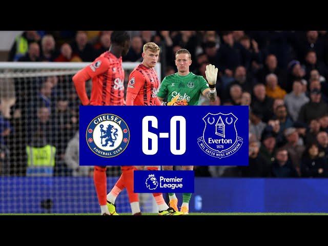 PREMIER LEAGUE HIGHLIGHTS: CHELSEA 6-0 EVERTON